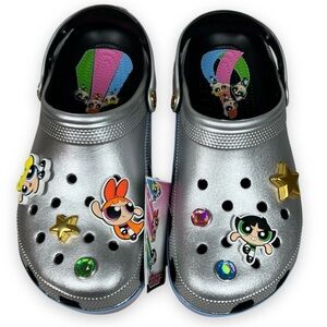 Crocs Powepuff Girls shoes / m6 w8 / RARE / hard to find size / NEW with tags